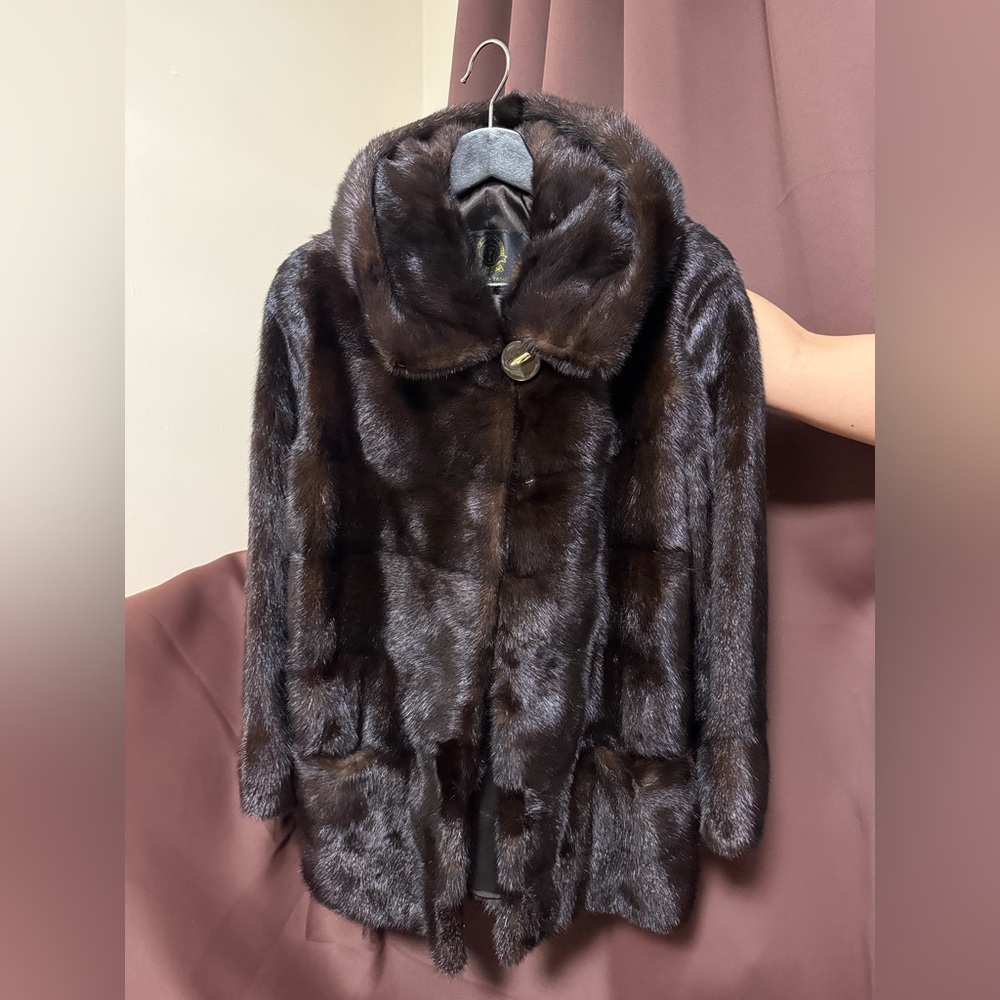 Luxurious Brown Fur Coat